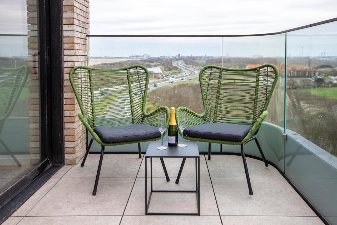 Modern En Gezellig Appartement Vlak Aan Het Strand Бланкенберге Экстерьер фото